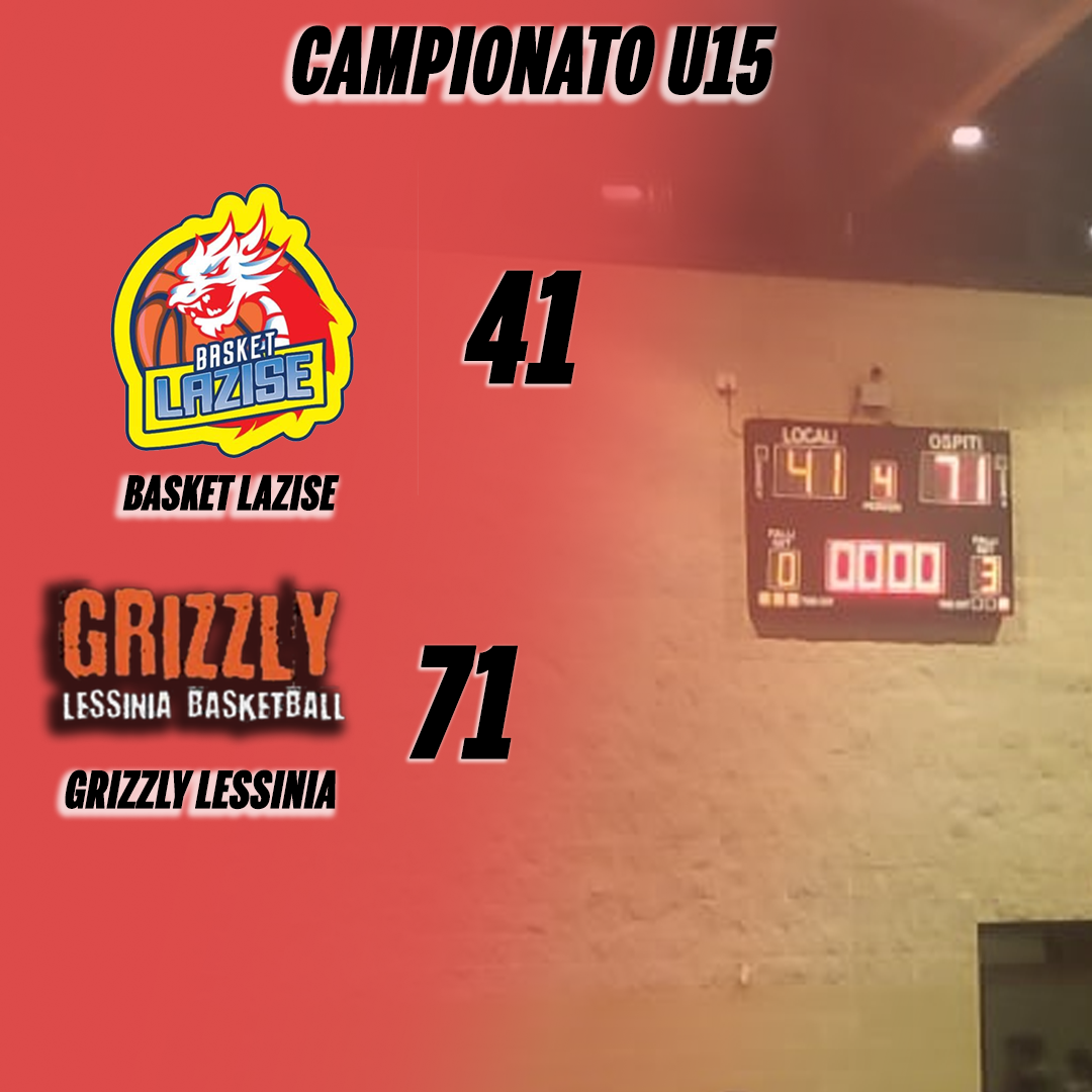 Partita U15 vs Grizzly