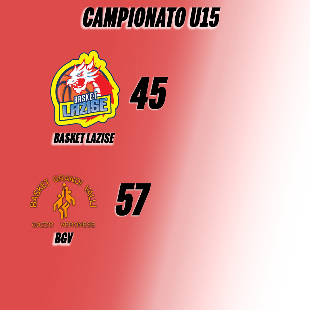 Partita U15 vs BGV