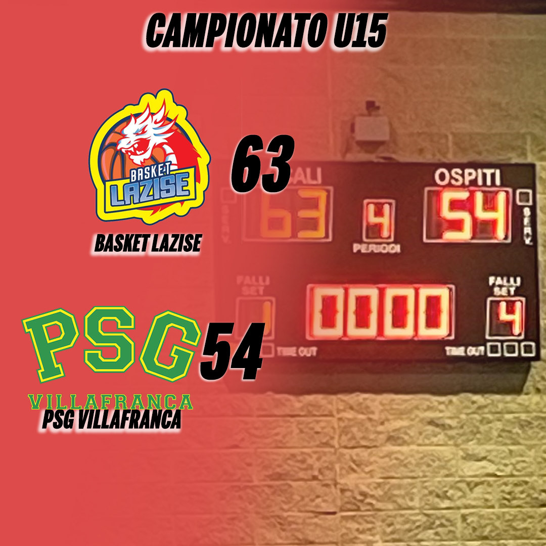 Partita U15 vs PSG Villafranca