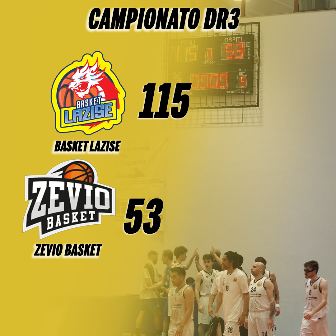 DR3 vs Zevio Basket